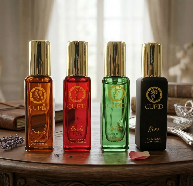 Premium Perfume Gift Set for Men Long Lasting Fragrance Collection (4x20ml)