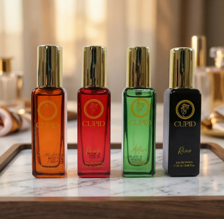 Premium Perfume Gift Set for Men Long Lasting Fragrance Collection (4x20ml)