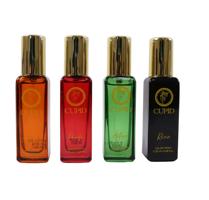 Premium Perfume Gift Set for Men Long Lasting Fragrance Collection (4x20ml)