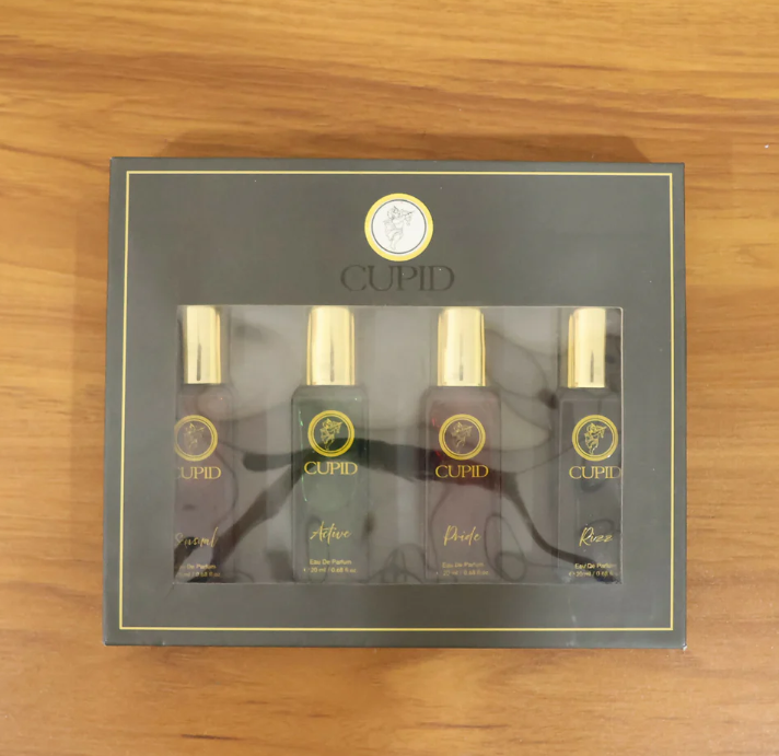 Premium Perfume Gift Set for Men Long Lasting Fragrance Collection (4x20ml)