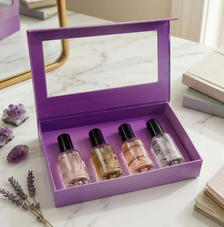 Perfume Gift Set for Women Long Lasting EDP Fragrance Collection (4x15ml)