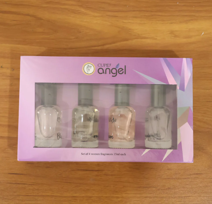 Perfume Gift Set for Women Long Lasting EDP Fragrance Collection (4x15ml)